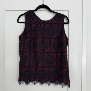 Banana Republic Sleeveless Bow Blouse | Size:S